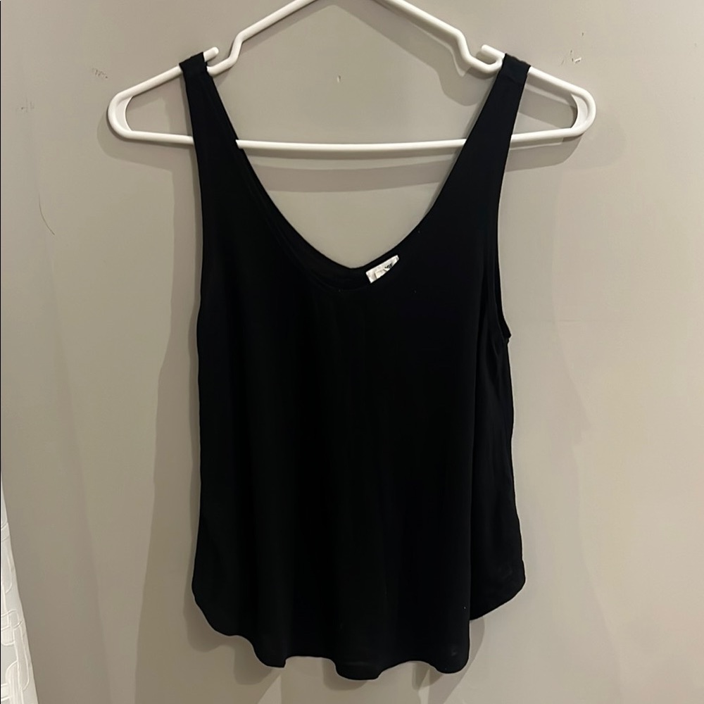 GARAGE Black Tank Top